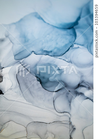 Part of original alcohol ink painting. Modern art. Abstract colorful background, wallpaper. 103394659