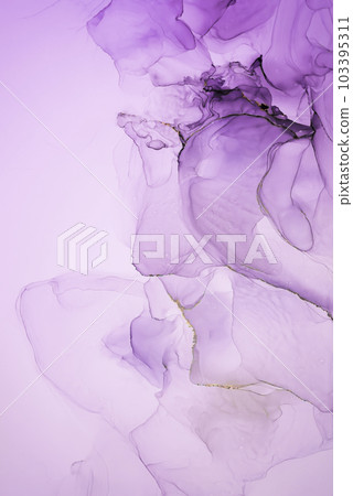 The picture is painted in alcohol ink. Abstraction will perfectly fit into a modern interior. The picture is painted in alcohol ink. Abstraction will perfectly fit into a modern interior. 103395311