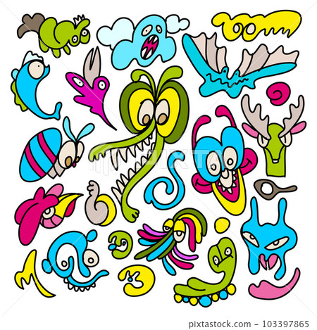 Cartoon Doodle 103397865