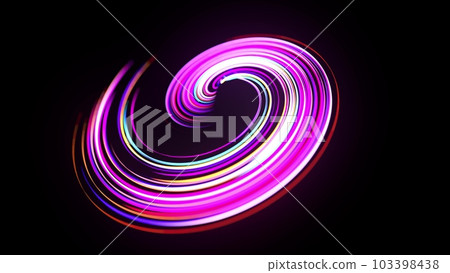 Motion graphics, sci-fi bg. Stream of multicolor neon lines form spiral shape, curls and pattern. Abstract background with light trails, Modern trendy motion design bg. Light flow bg. 3d render Motion graphics, sci-fi bg. Stream of multicolor neon lines form spiral shape, curls and pattern. Abstract background with light trails, Modern trendy motion design bg. Light flow bg. 3d render 103398438