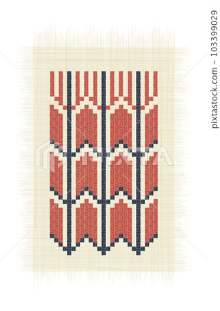 The Tall Palm Trees Tatreez 103399029
