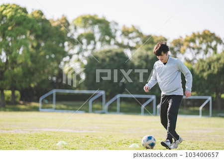 football, soccer, person 103400657