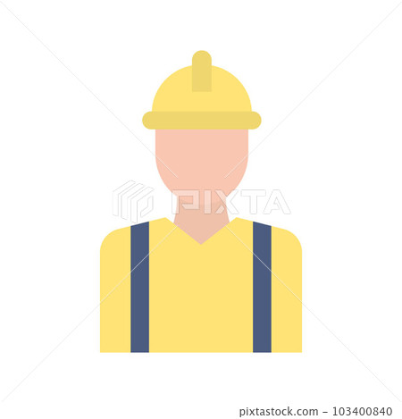 Builder icon vector image. Builder icon vector image. 103400840