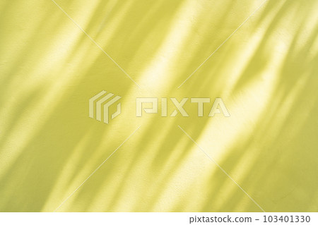 Natural shadow overlay on yellow colored grunge wall concrete texture background. Natural shadow overlay on yellow colored grunge wall concrete texture background. 103401330