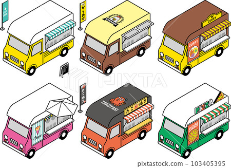 有導線集合的等量廚房汽車 103405395