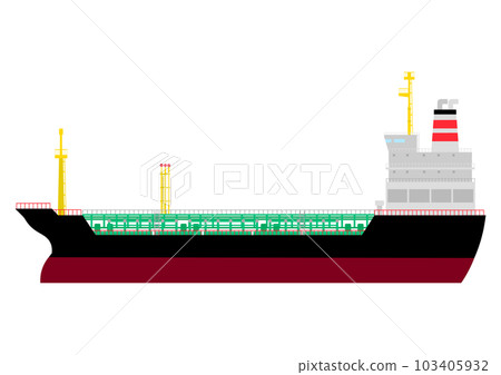 An oil tanker carrying gasoline, jet fuel oil, etc. 103405932