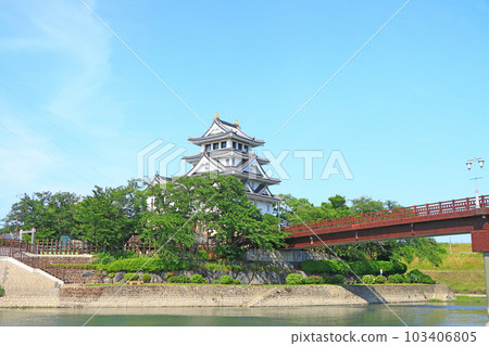 大垣市砂之市一谷城的風景 大垣市砂之市一谷城的風景 103406805