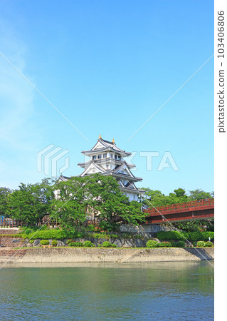 大垣市砂之市一谷城的風景 103406806