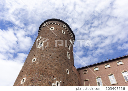 Tower in Wawel Castle Krakow, Poland. May 2023 Travel 103407336