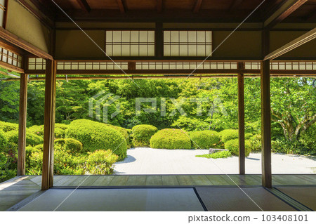 Shisendo, a picture frame garden in Kyoto's fresh greenery Shisendo, a picture frame garden in Kyoto's fresh greenery 103408101