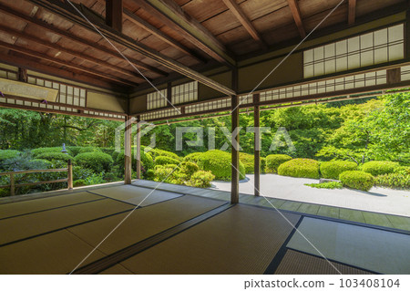 Shisendo,京都新綠植物中的相框花園 Shisendo,京都新綠植物中的相框花園 103408104