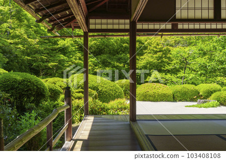 Shisendo,京都新綠植物中的相框花園 Shisendo,京都新綠植物中的相框花園 103408108