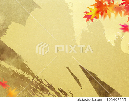 Japanese autumn background 103408335