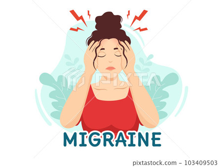 Migraine Vector Illustration People Suffers from Headaches, Stress and Migraines in Healthcare Flat Cartoon Hand Drawn Background Templates Migraine Vector Illustration People Suffers from Headaches, Stress and Migraines in Healthcare Flat Cartoon Hand Drawn Background Templates 103409503