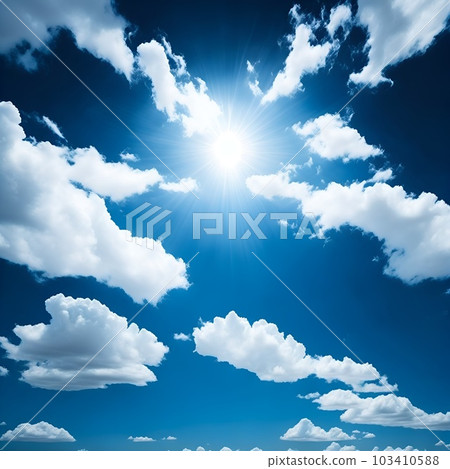 藍天背景材料 103410588