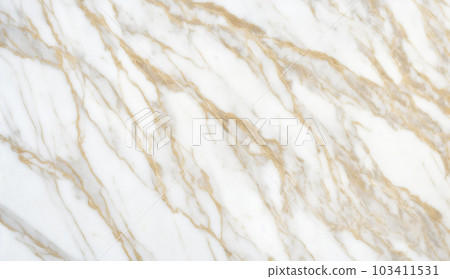 Gold mixed white marble background AI image 103411531