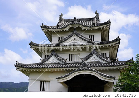 (existing castle tower) Uwajima Castle (existing castle tower) Uwajima Castle 103413739