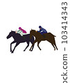 Horse race 103414343