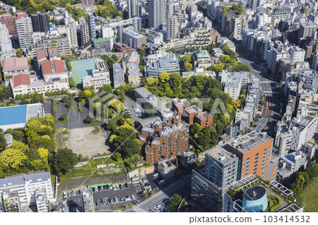 Roppongi Hills Scenery from the observatory during the day 103414532