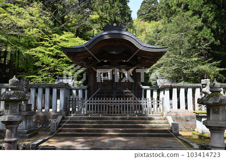 Okamoto Shrine Main Hall Echizen City 103414723