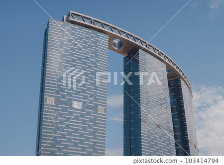 Beautiful view of the skyscrapers of Abu Dhabi Beautiful view of the skyscrapers of Abu Dhabi 103414794