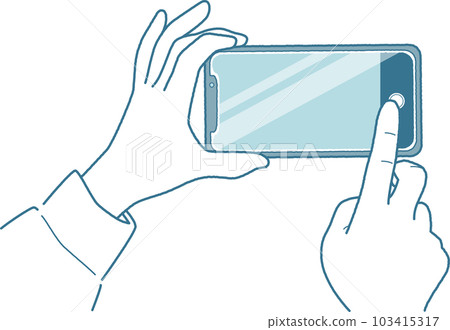 手持手機拍照 103415317