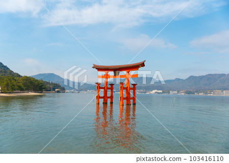 Miyajima Shrine Torii Miyajima Shrine Torii 103416110