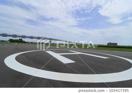 直升機場 H 標記 著陸點 救援點 直升機場 H 標記 著陸點 救援點 103417395