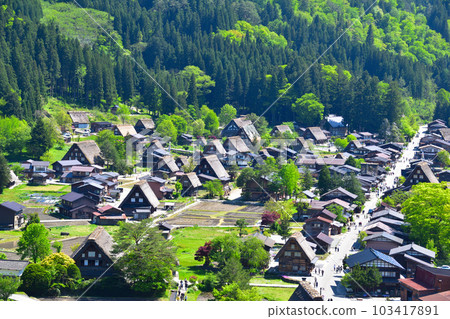 Haru Shirakawago Ogimachi district 103417891