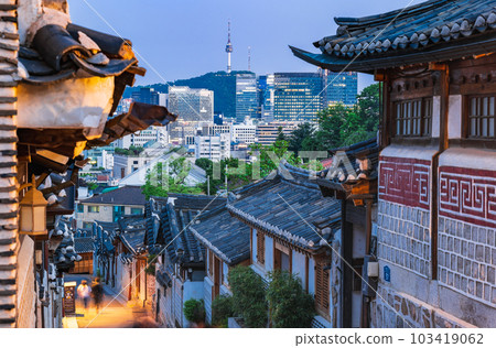 首爾北村韓屋村和 N 首爾塔夜景 103419062