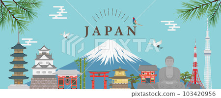 Japanese townscape image 103420956
