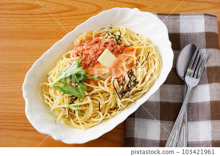 Mentaiko奶油意大利面 Mentaiko奶油意大利面 103421961