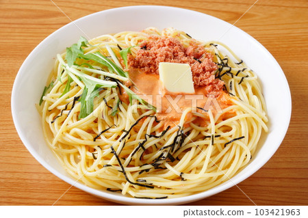 Mentaiko奶油意大利面 Mentaiko奶油意大利面 103421963