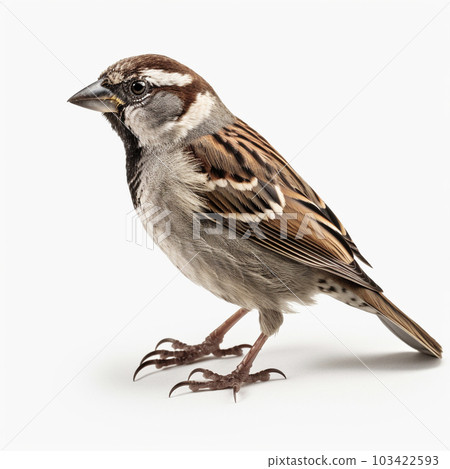 Tanuki White background AI-generated image Generative AI 103422593