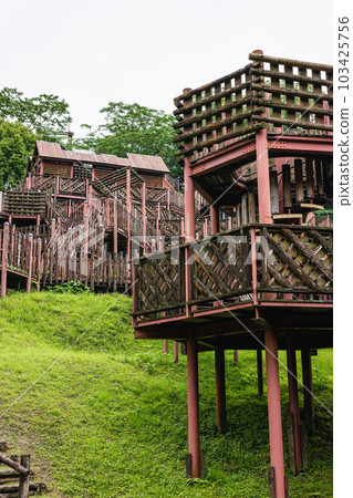 Hokusatsu Wide Area Park Large Adventure Playground Equipment "Torai Castle" Hokusatsu Wide Area Park Large Adventure Playground Equipment "Torai Castle" 103425756