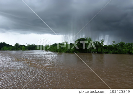 Floods. Flood due to heavy rains, filling rivers, reservoirs, swamps and streams throughout the country. Flood image. Floods. Flood due to heavy rains, filling rivers, reservoirs, swamps and streams throughout the country. Flood image. 103425849