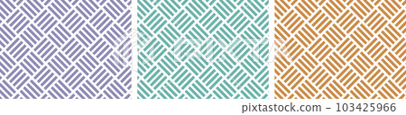 Japanese traditional pattern. Shikuzushi pattern. Japanese pattern material. Japanese traditional pattern. Shikuzushi pattern. Japanese pattern material. 103425966