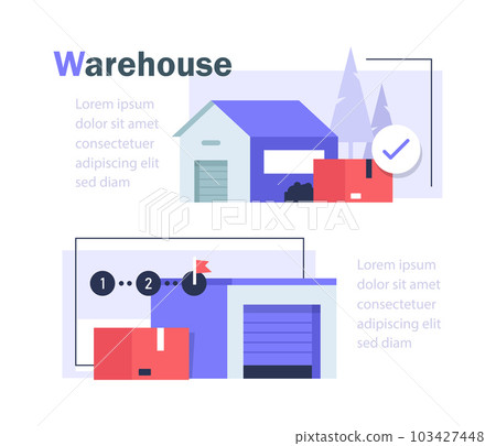 Warehouse industry with storage buildings Warehouse Logistics,warehouse management ,logistics management Warehouse industry with storage buildings Warehouse Logistics,warehouse management ,logistics management 103427448
