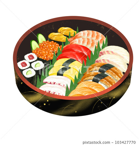 什錦壽司開胃小菜 什錦壽司開胃小菜 103427770