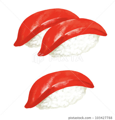 壽司插圖，瘦金槍魚 103427788