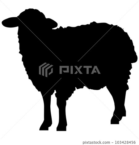 羊的 Cielouette 插圖素材矢量 羊的 Cielouette 插圖素材矢量 103428456