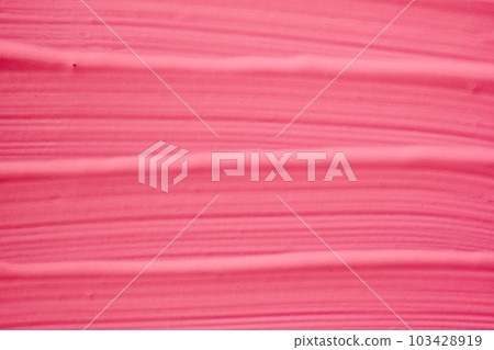 Texture background of smears of pink matte liquid lipstick or eye shadow Texture background of smears of pink matte liquid lipstick or eye shadow 103428919