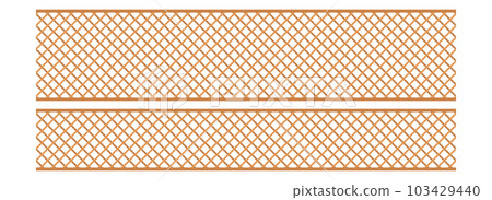 ooden fence in flat style vector illustration isolated on white ooden fence in flat style vector illustration isolated on white 103429440