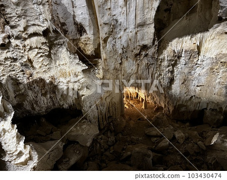 Grotte di Frasassi Karst Cave in Marche, Italy 103430474