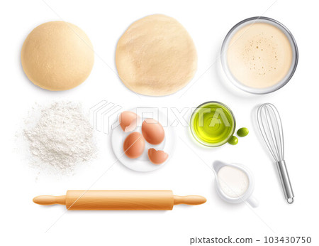Cooking Bakery Realistic Set 103430750