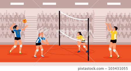 Summer Sport Background Illustration 103431055