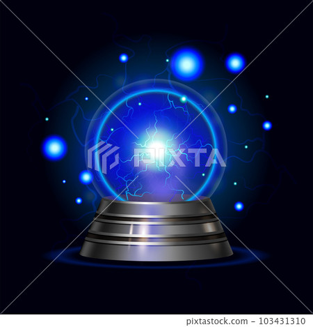 Realistic Plasma Sphere Magic Crystal Composition 103431310