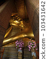 Reclining Buddha of Wat Pho, Bangkok, Thailand Reclining Buddha of Wat Pho, Bangkok, Thailand 103431642