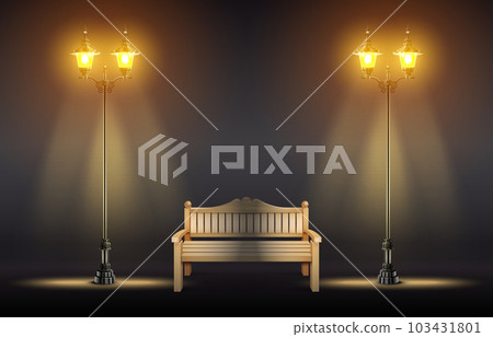 Realistic Lanterns Illustration 103431801