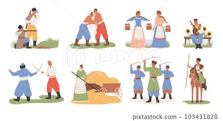 Cossack Flat Set 103431828
